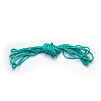 Corde de shibari couleur turquoise